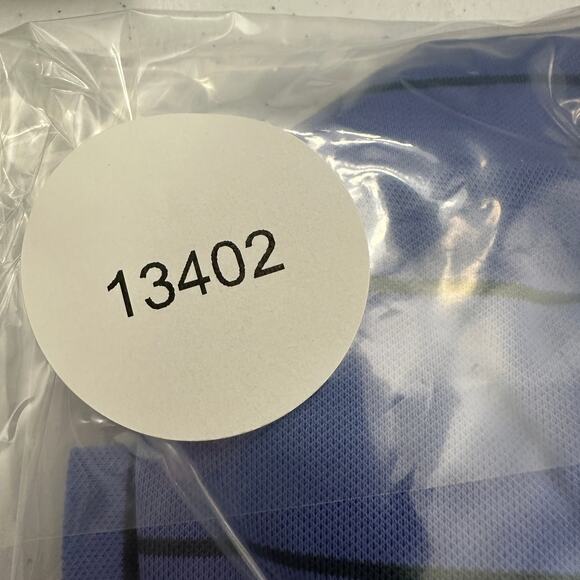 Peter Millar‎ Summer Comfort Mens Golf Polo Size L Blue Striped Performance - Picture 9 of 9